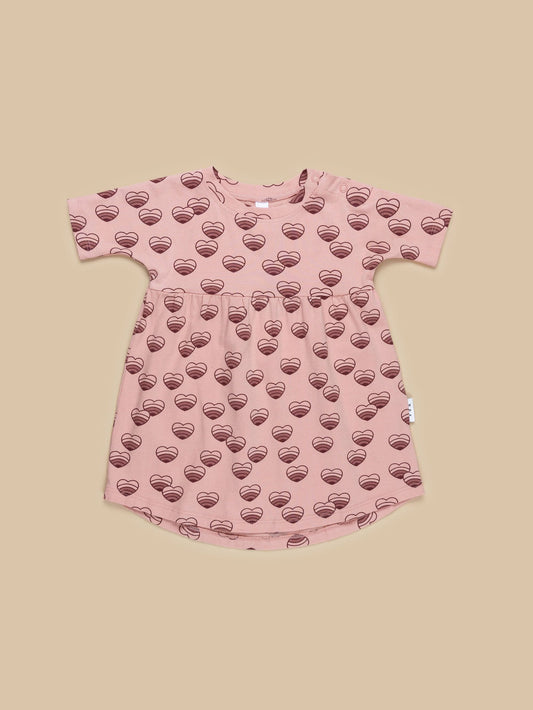 FLORAL BUNNIES FRILL DRESS