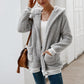 Winter hooded jacket long tops