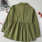 Snap Up Babydoll Shirt