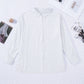 Textured Buttons Pocketed Shirt