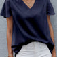V Neck Short Sleeve Tee