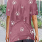Dandelion Print Crew Neck T-shirt