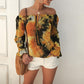 Summer strapless sexy long-sleeved shirt