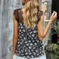 Lace Shoulder Tank Top