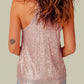Sequin Racerback Tank