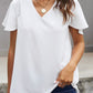 V Neck Short Sleeve Tee