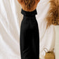 Ruffled Bandeau Wide Leg Jumpsuit