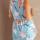 Flowy Blooms Babydoll Tank Top