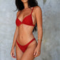 LIBI BIKINI TOP- WINE