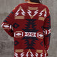 Moraga Pocketed Aztec Cardigan