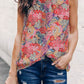 Floral Print Relaxed Tank Top