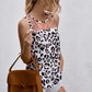 Leopard and Vintage Floral Mixed Print Tank