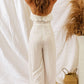 Ruffled Bandeau Wide Leg Jumpsuit
