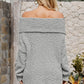 Off The Shoulder Comfy Sweater