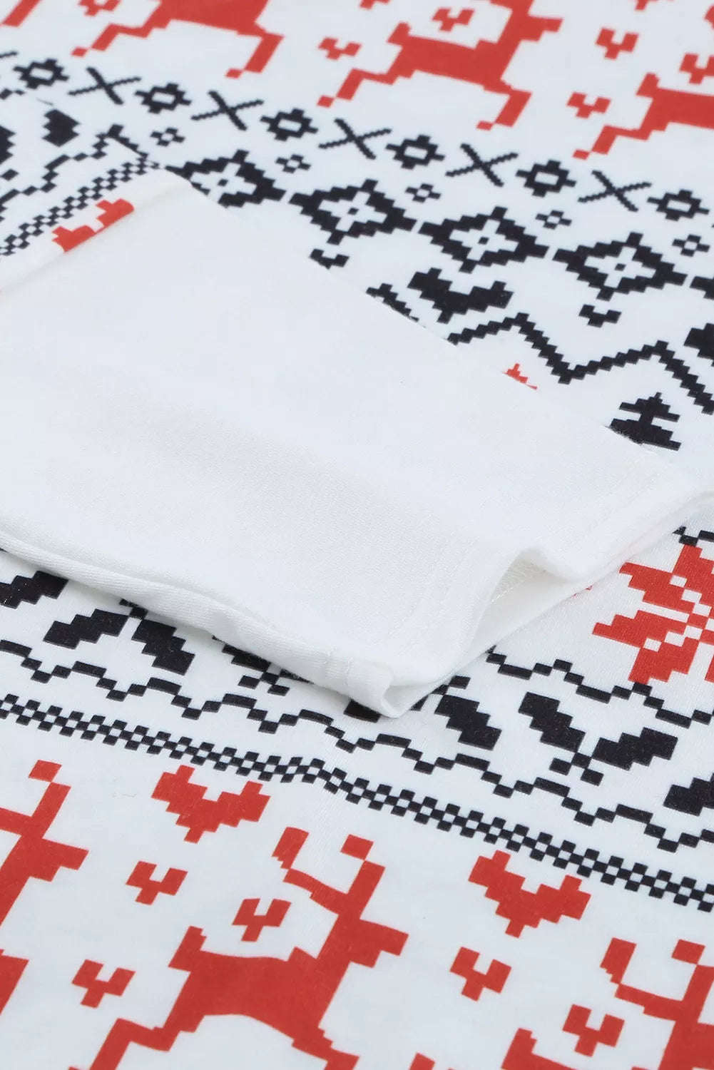 Multicolor Christmas Graphic Print Long Sleeve Top