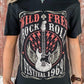 WILD FREE ROCK ROLL FESTIVAL 1969 Graphic Tee