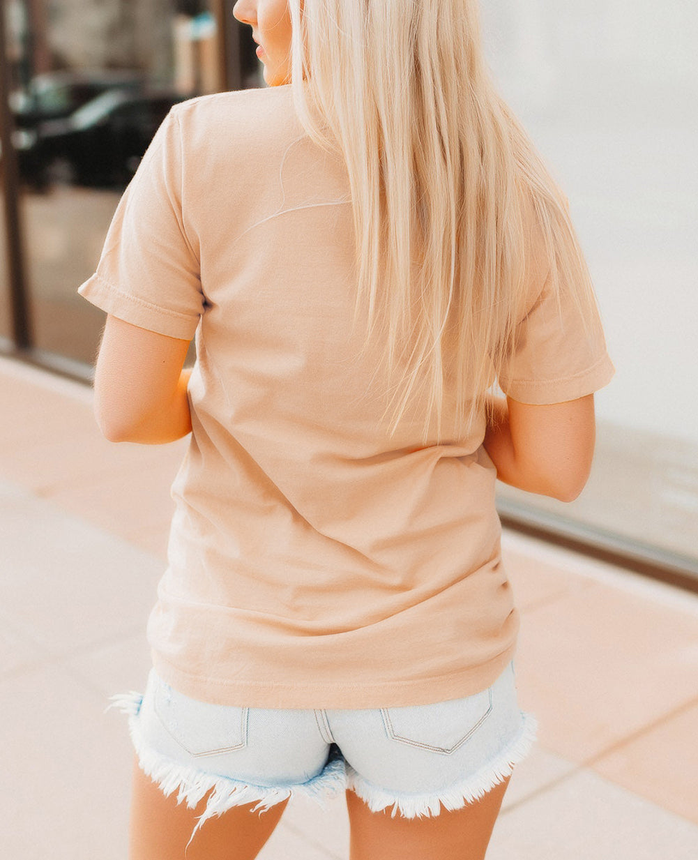 MOM Floral Letter Print T Shirt