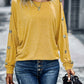 Knitted high stretch warm winter fashion casual blouse