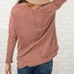 Stripe Chest Pocket Long Sleeve Tee