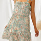 Floral Chiffon Tie Dress
