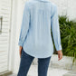 Long-sleeved shirt jacquard fur ball casual loose tops