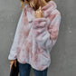 Winter warm tie-dye sweatshirt