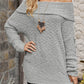 Off The Shoulder Comfy Sweater