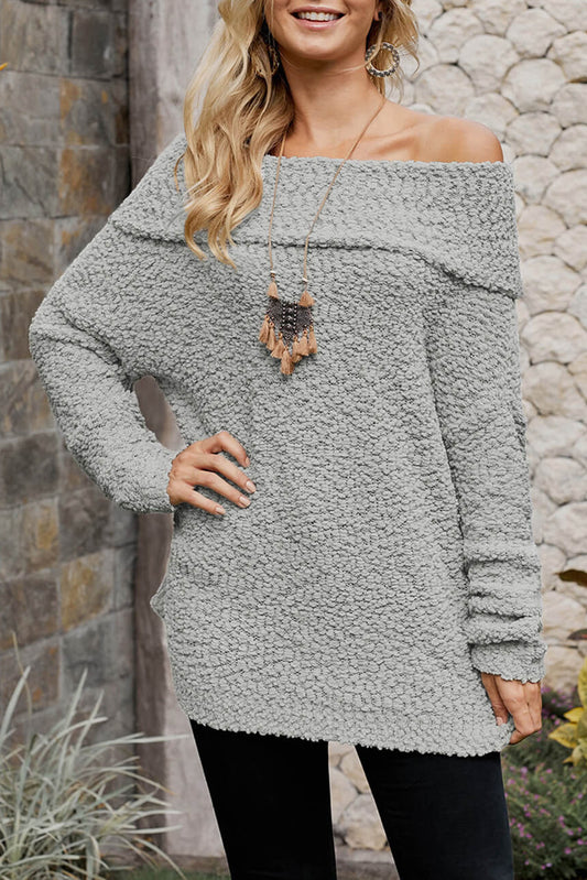 Off The Shoulder Comfy Sweater