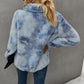 Winter warm tie-dye sweatshirt