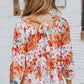 Palettes Floral Print Blouse