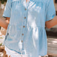 Sky Blue Short Sleeve Chambray Shirt