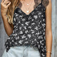 Lace Shoulder Tank Top