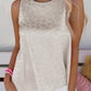 Satin Leopard Tank Top