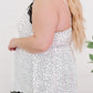Polka Dot Lace Splicing Spaghetti Strap Plus Size Tank Top