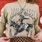 WILD WEST Rodeo Cowboy Graphic Sweatshirt
