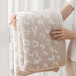 Gray Leopard Grain Knitting Blanket 127*152CM